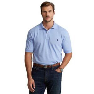 Polo Ralph Lauren Mesh Polo Shirt - Dress Shirt Blue